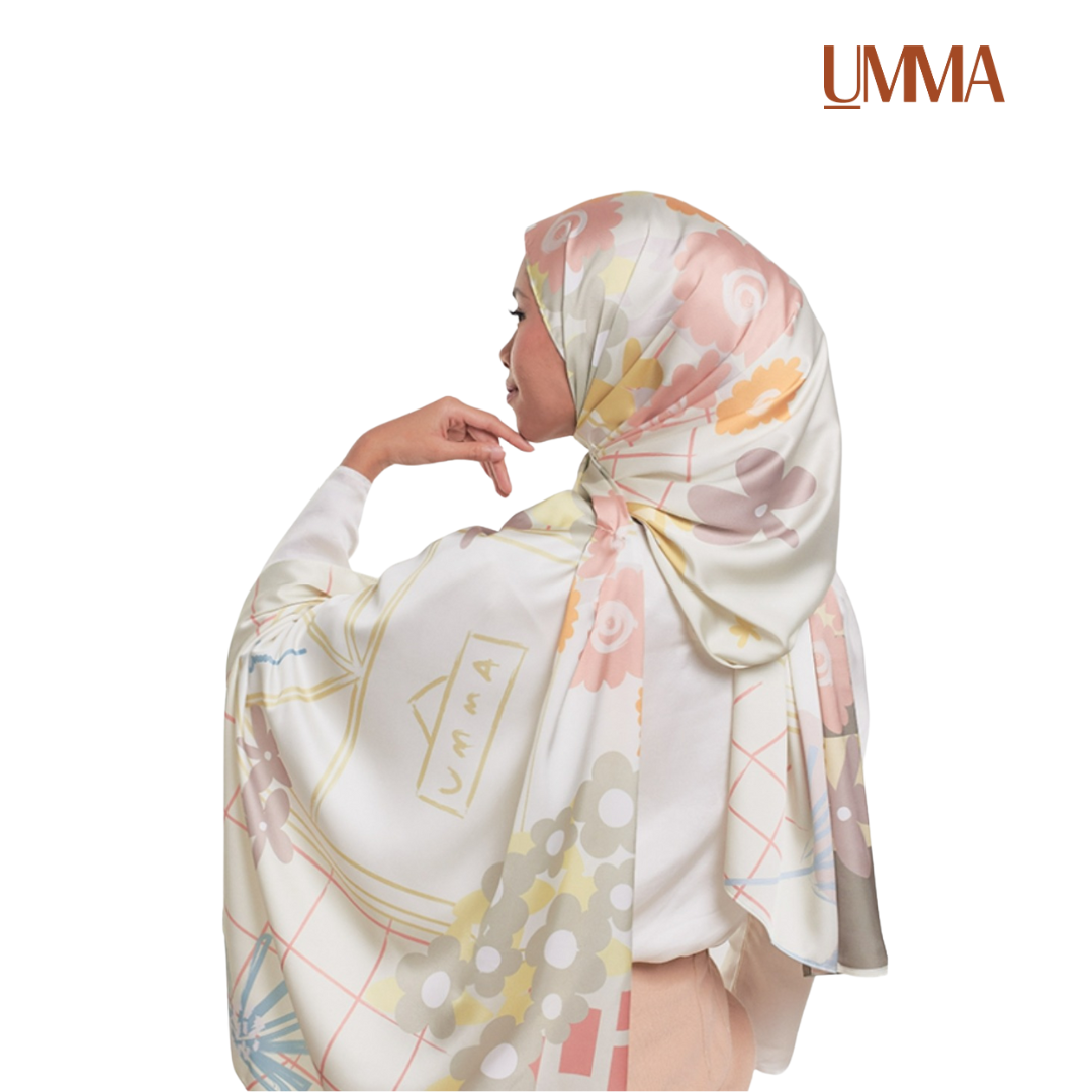 UMMA Hadiqa Printed Scarf (DC)