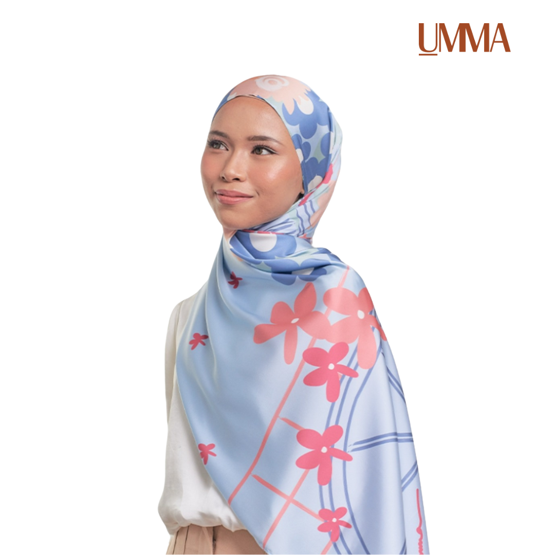 UMMA Hadiqa Printed Scarf (DC)