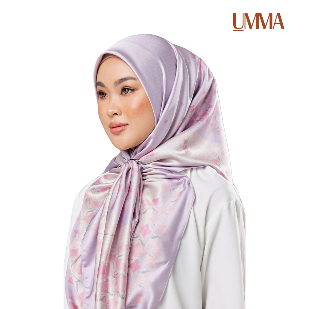 UMMA Bunga Kertas Matte Satin Square (DC)