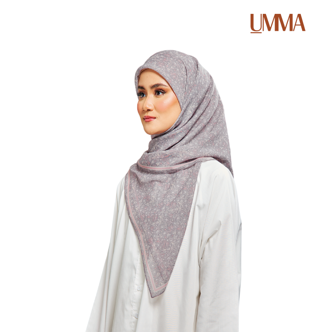 UMMA Canting Printed Cotton Voile Square