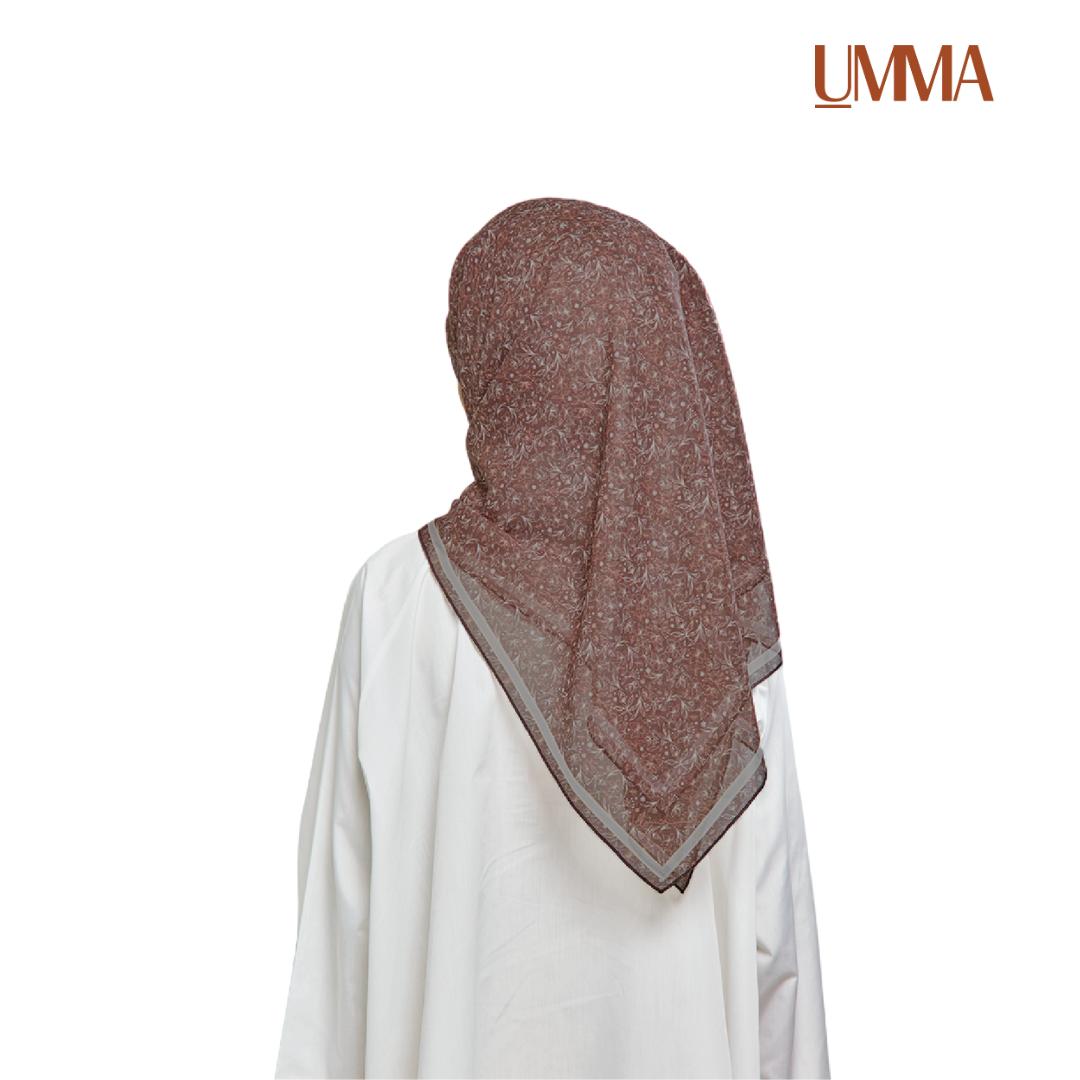 UMMA Canting Printed Cotton Voile Square