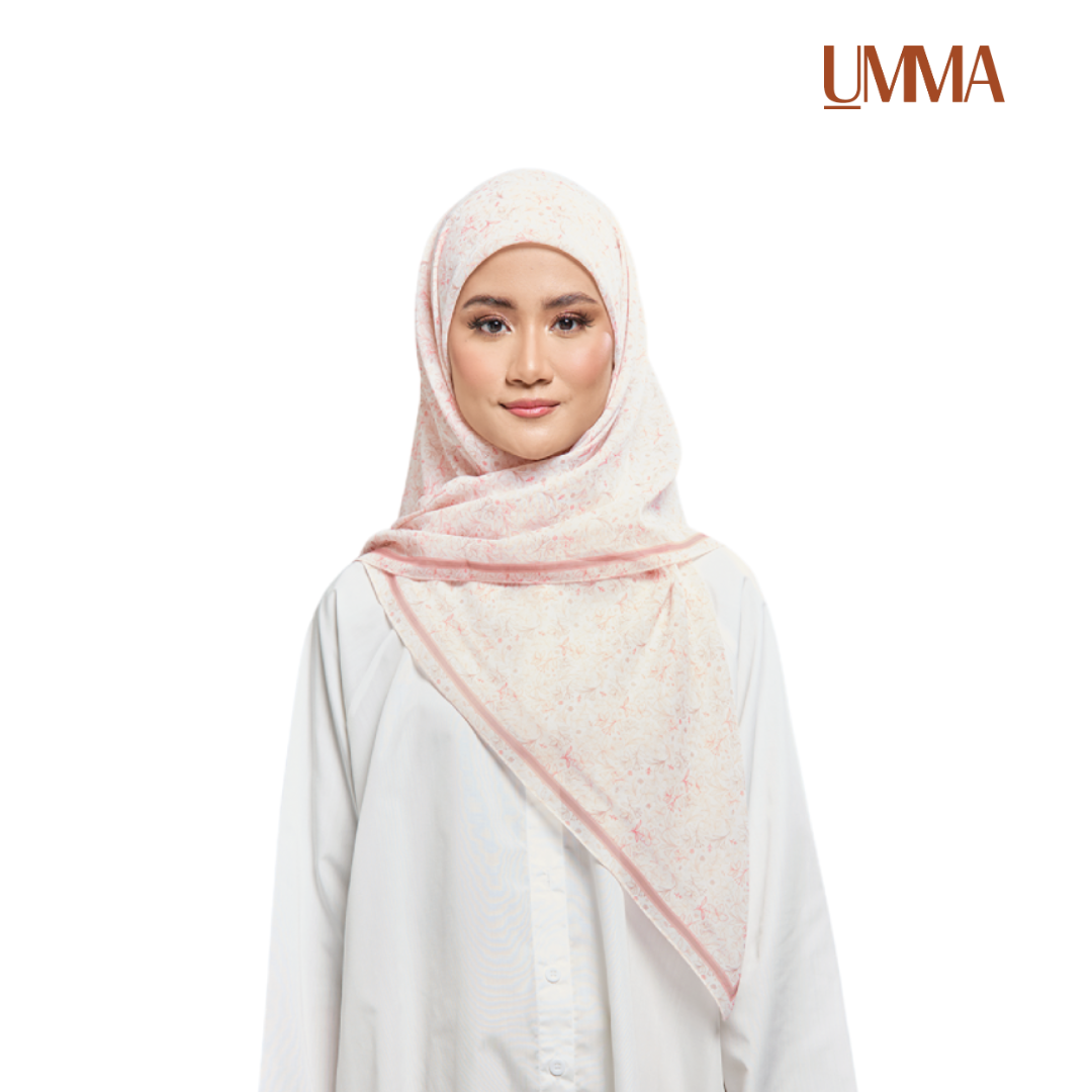 UMMA Canting Printed Cotton Voile Square