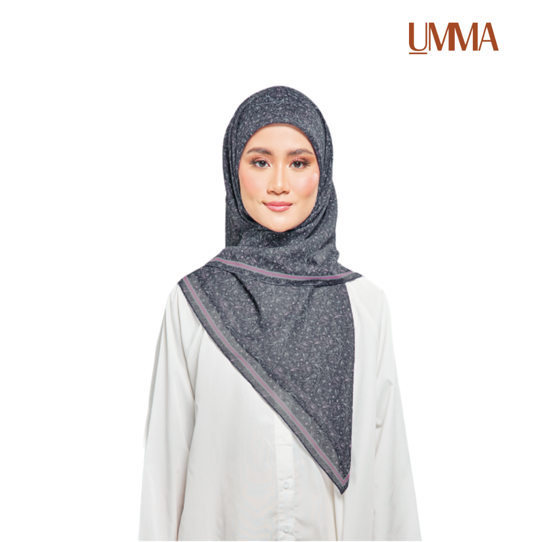 UMMA Canting Printed Cotton Voile Square