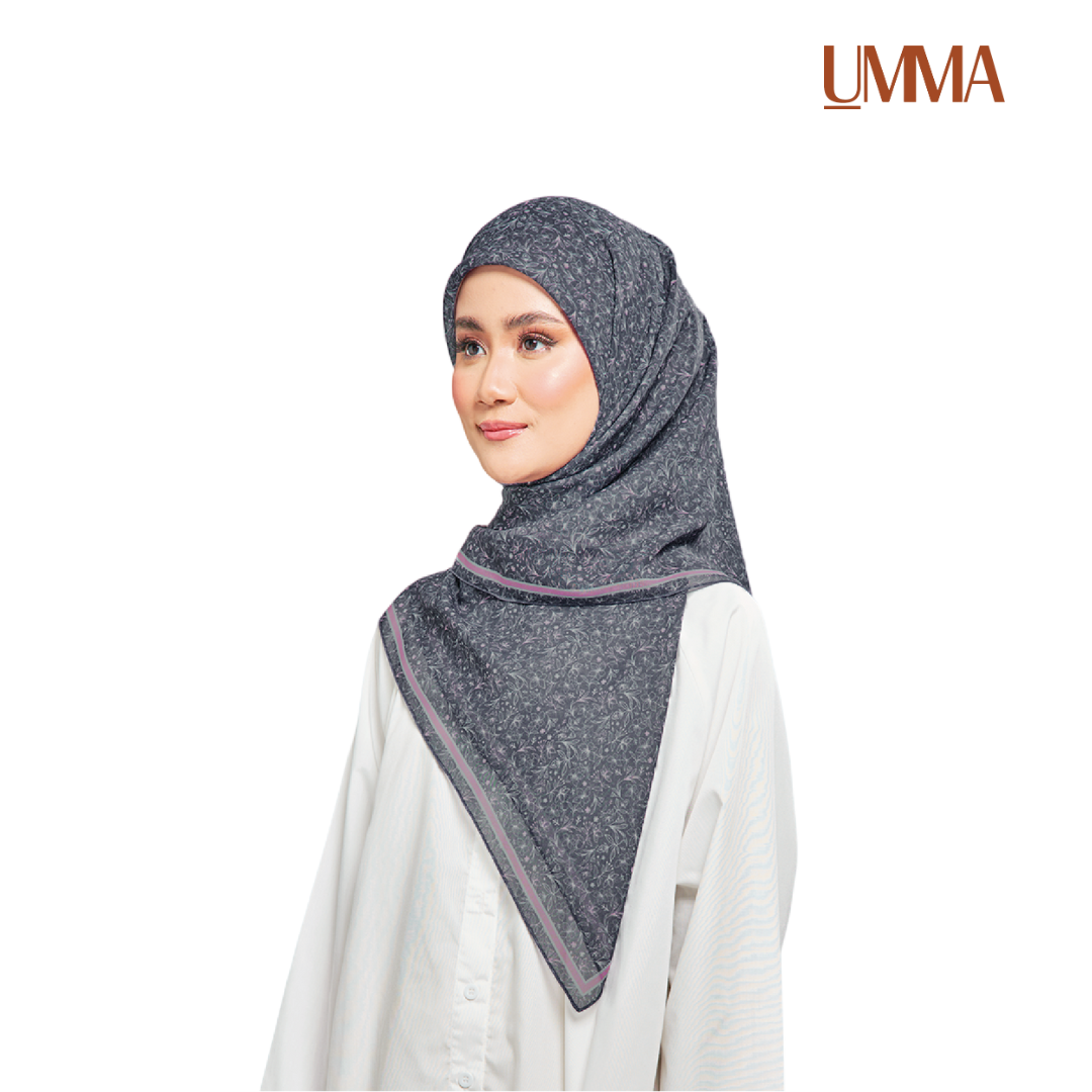 UMMA Canting Printed Cotton Voile Square