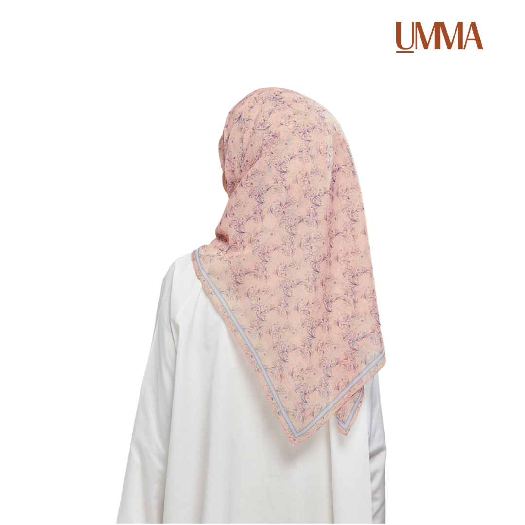 UMMA Canting Printed Cotton Voile Square