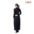 UMMA Inner Dress Turtleneck Long Sleeve in Black