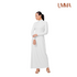 UMMA Inner Dress Turtleneck Long Sleeve in White