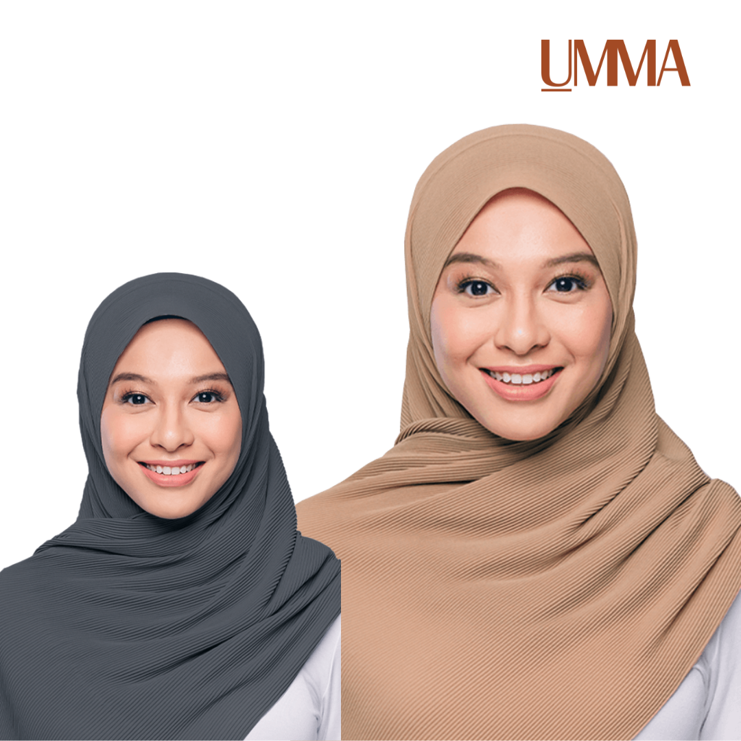UMMA Yara Pleated Scarf (20 Colours)