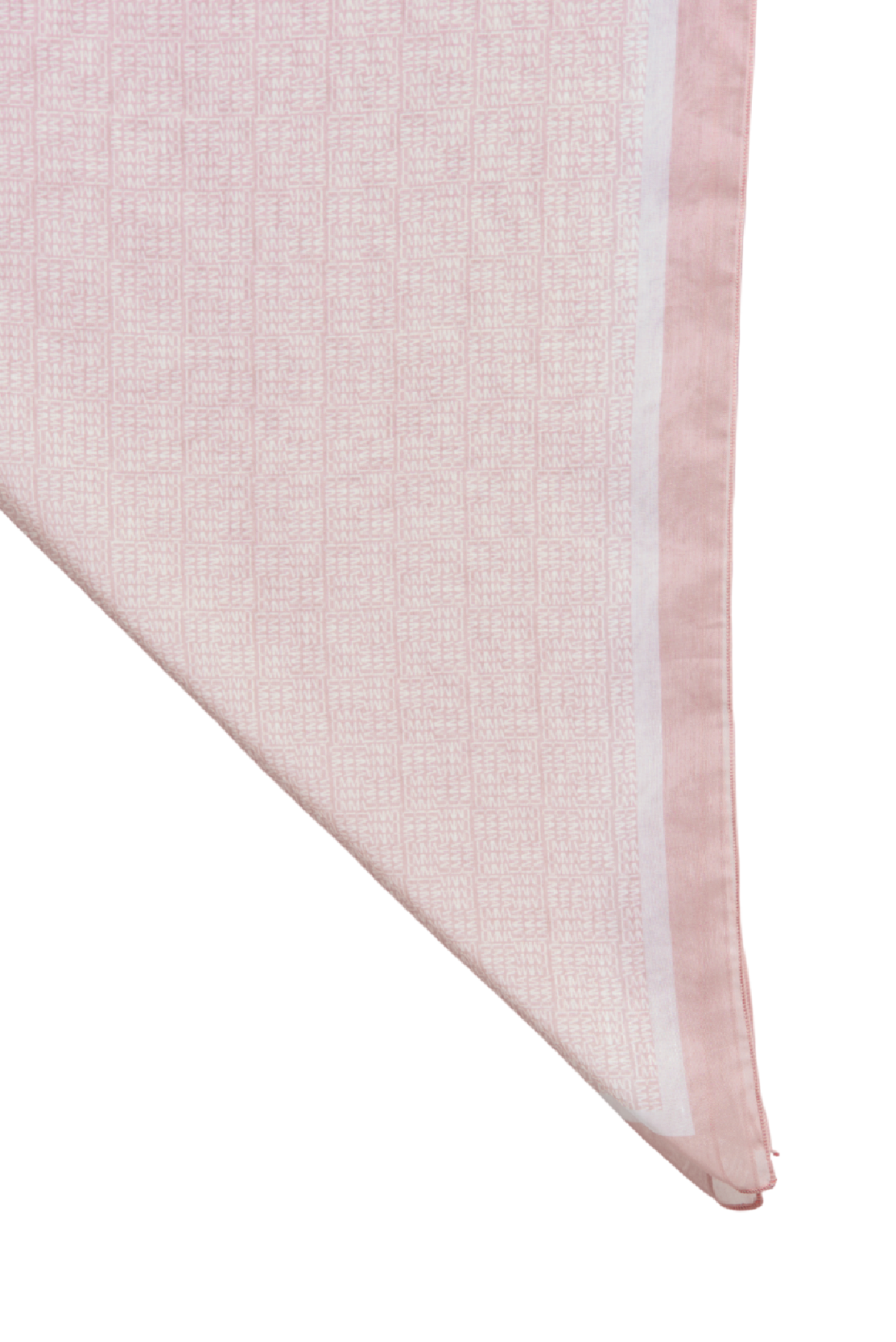 UMMA Monogrammatic Printed Cotton Voile Square