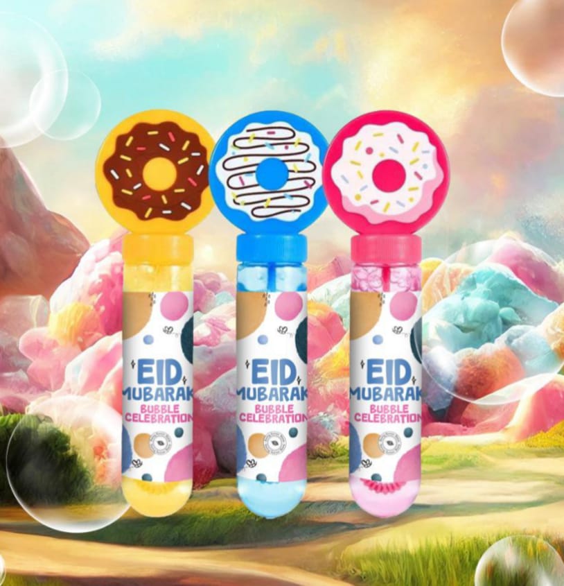 Eid Mubarak Bubble celebration (Donut)