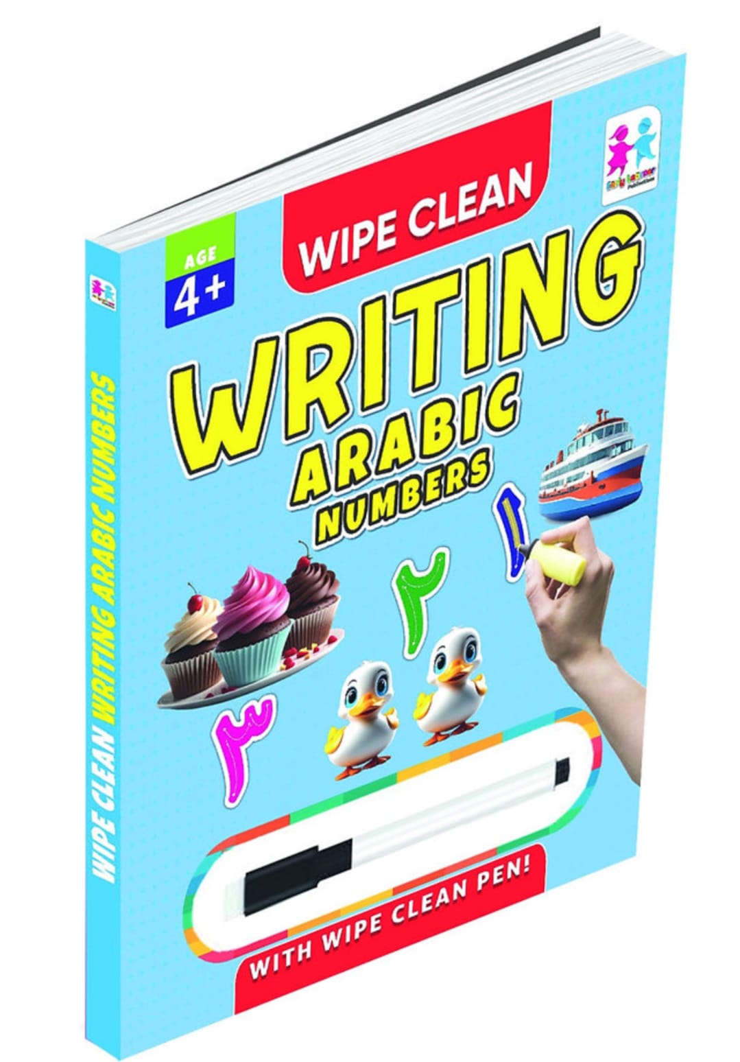 WIPE CLEAN WRITING ARABIC NUMBERS