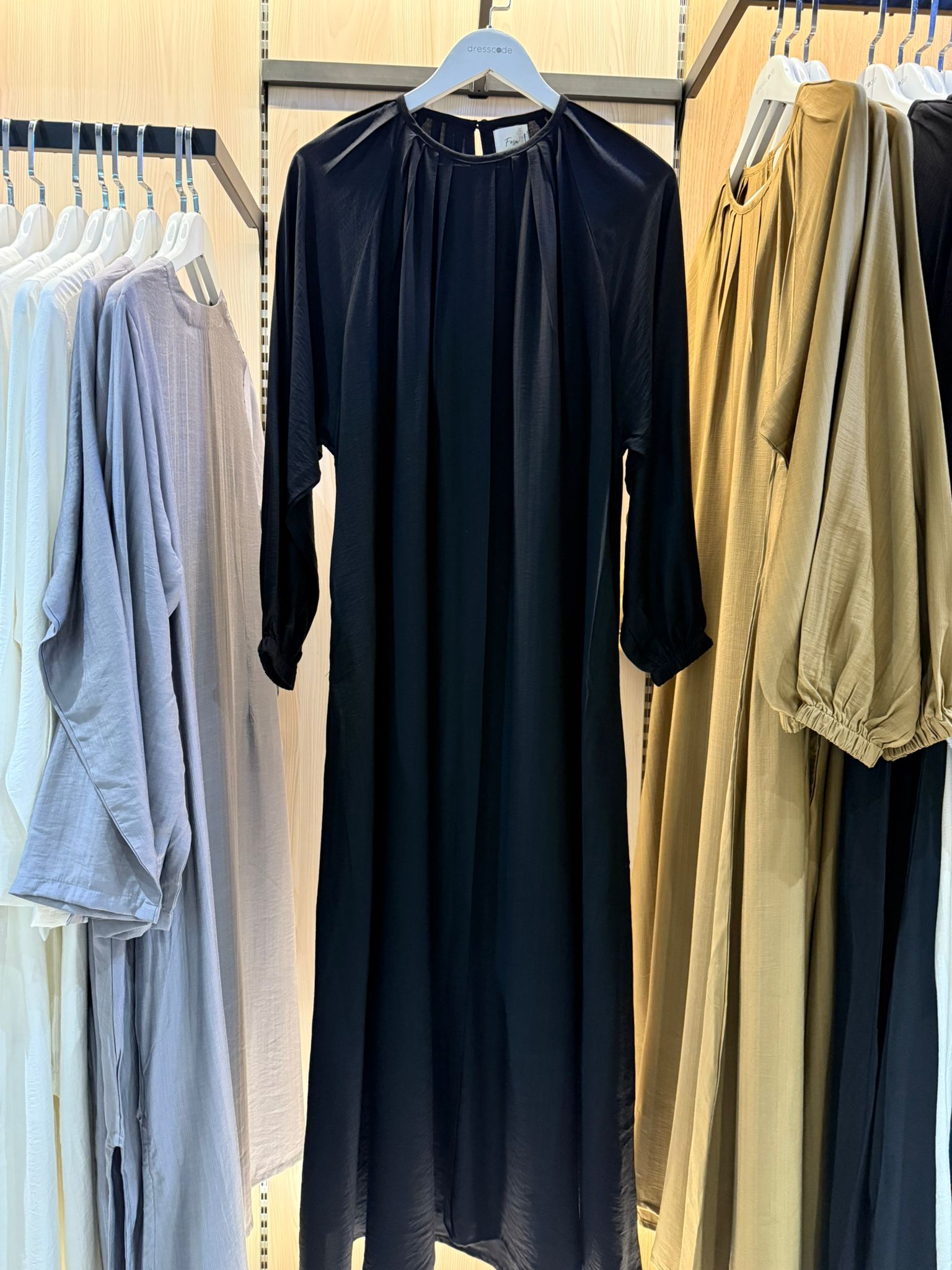 FESA - 951 Linen Polo Dress (5 Colours)