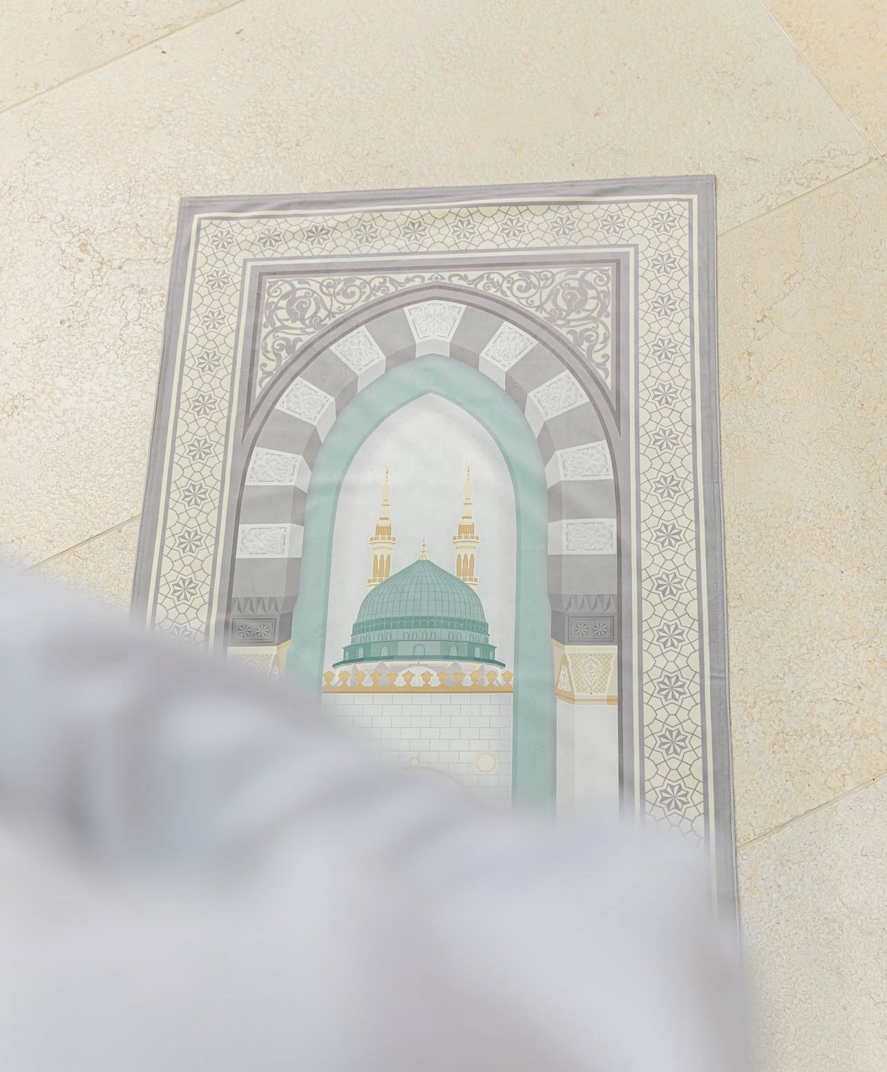 AMRU Sakeena Nabawi Prayer Mat