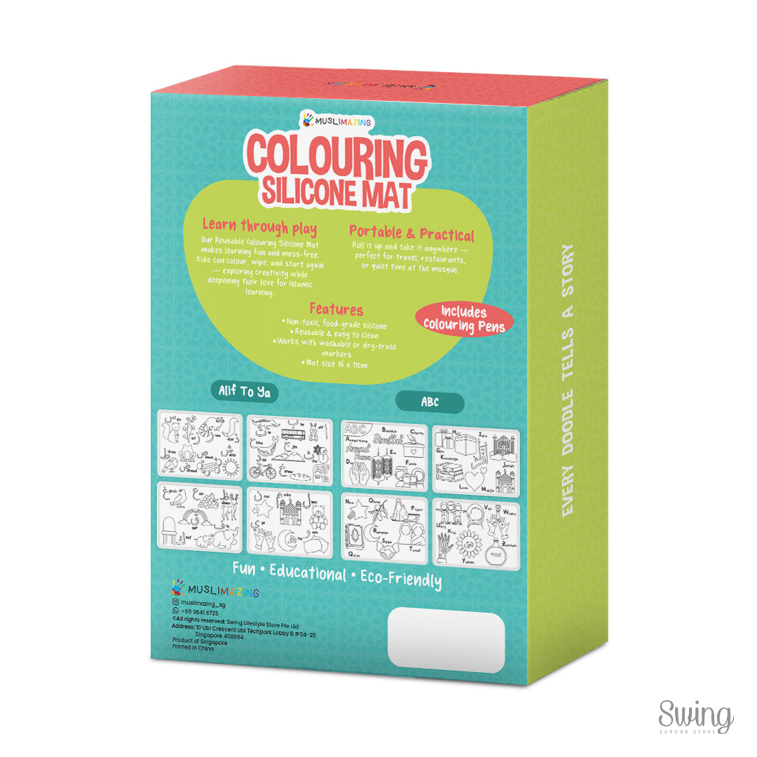 Muslimazing - Colouring Silicone Mat
