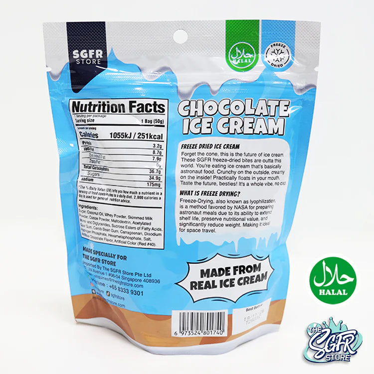 SGFR - Freeze Dried Ice Cream (50g) Halal | 3 Flavours