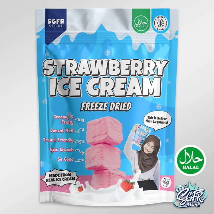 SGFR - Freeze Dried Ice Cream (50g) Halal | 3 Flavours