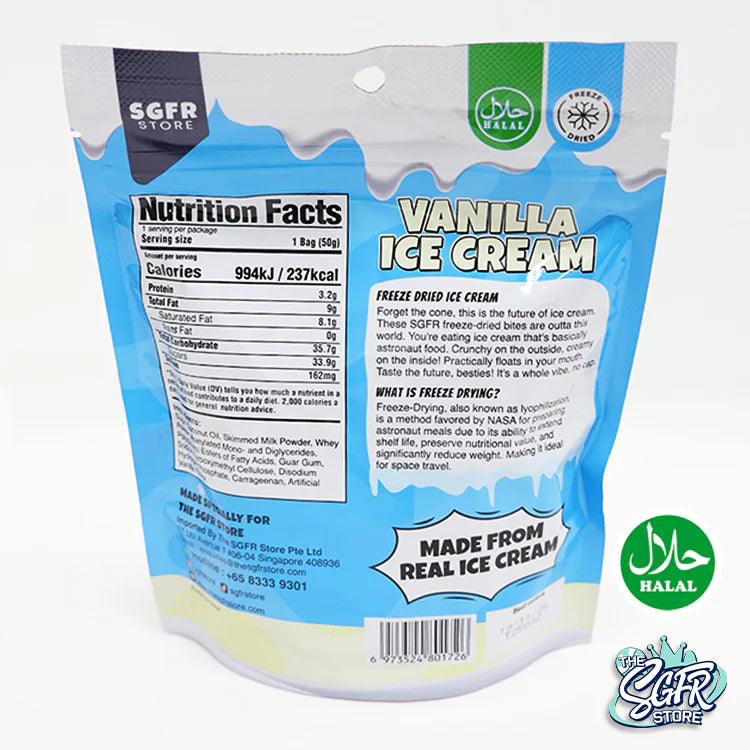 SGFR - Freeze Dried Ice Cream (50g) Halal | 3 Flavours