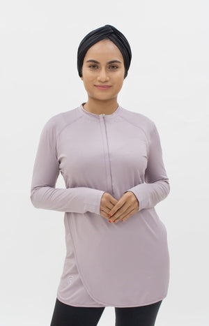 Glowco Exclusive Criss Cross Top in Lilac