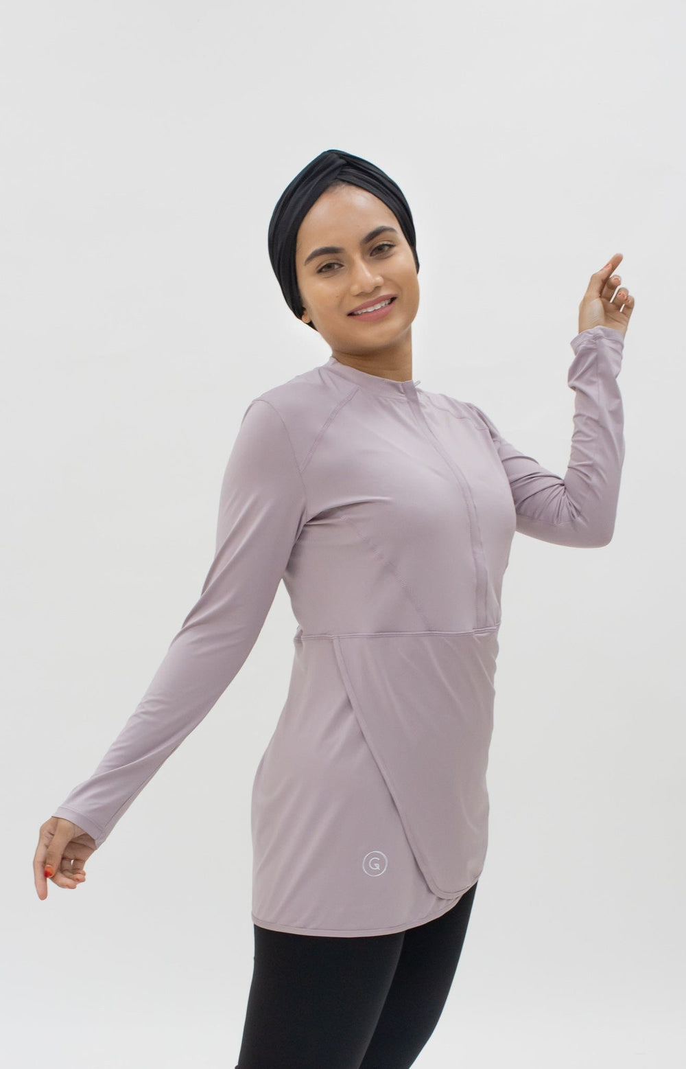 Glowco Exclusive Criss Cross Top in Lilac