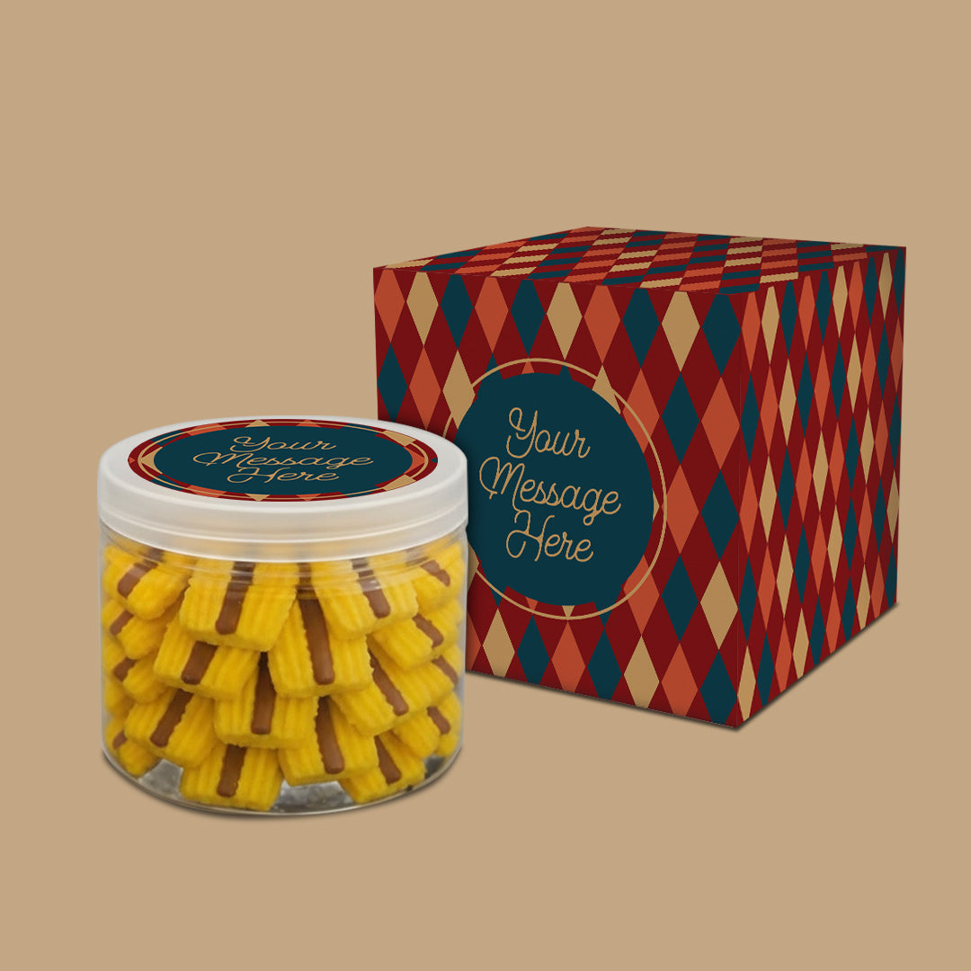 Custom Festive Hamper - Crimson Gold