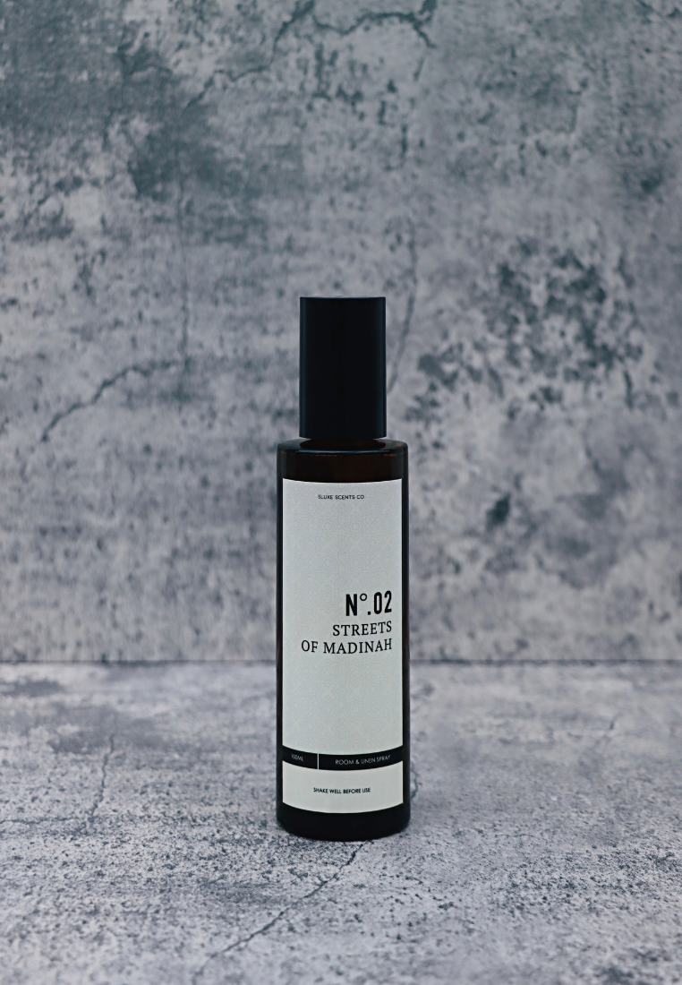 (NEW) 5 Luxe Room & Linen Spray - Streets Of Madinah No.2