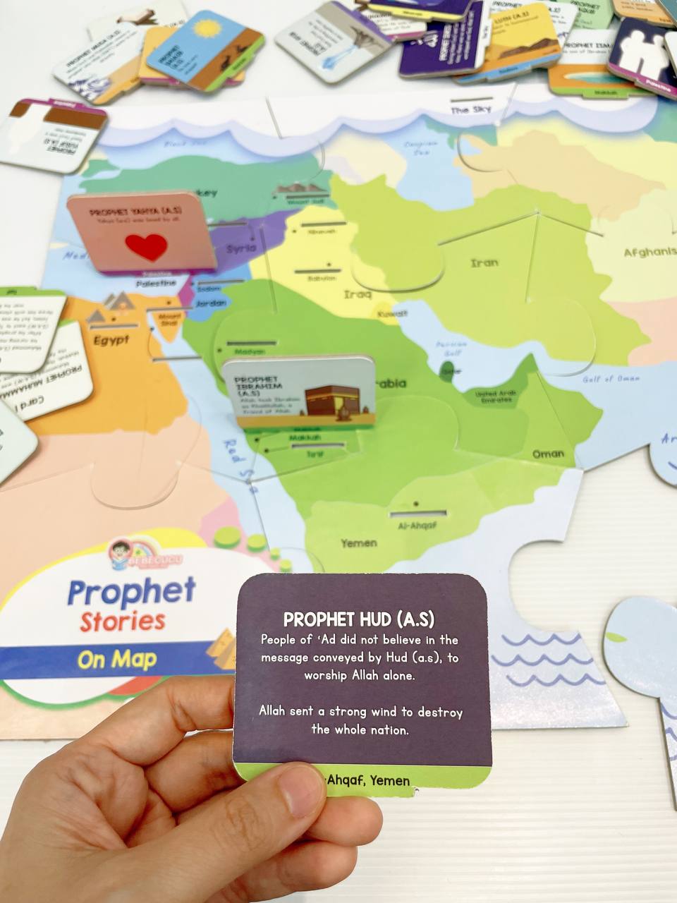 Prophet Stories on the Map