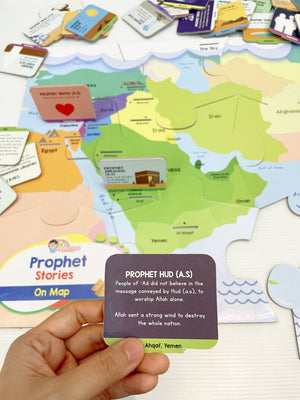 Prophet Stories on the Map