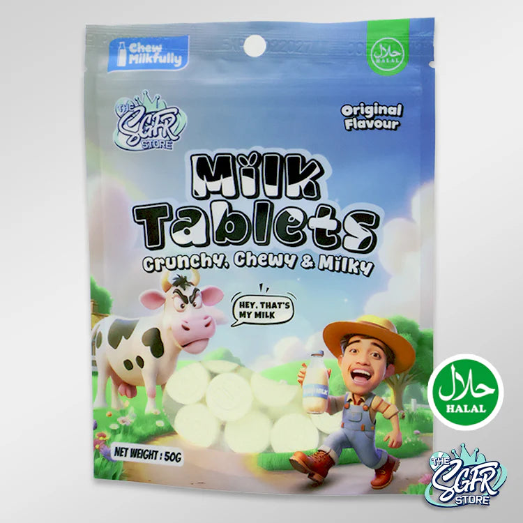 SGFR - Milk Tablets (50g) | 2 Flavours