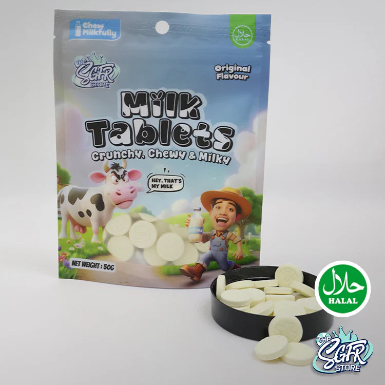SGFR - Milk Tablets (50g) | 2 Flavours