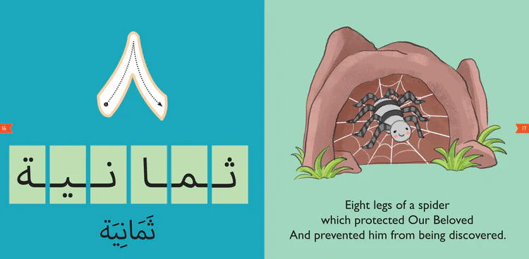 The Arabic Numbers Finger Trace Book