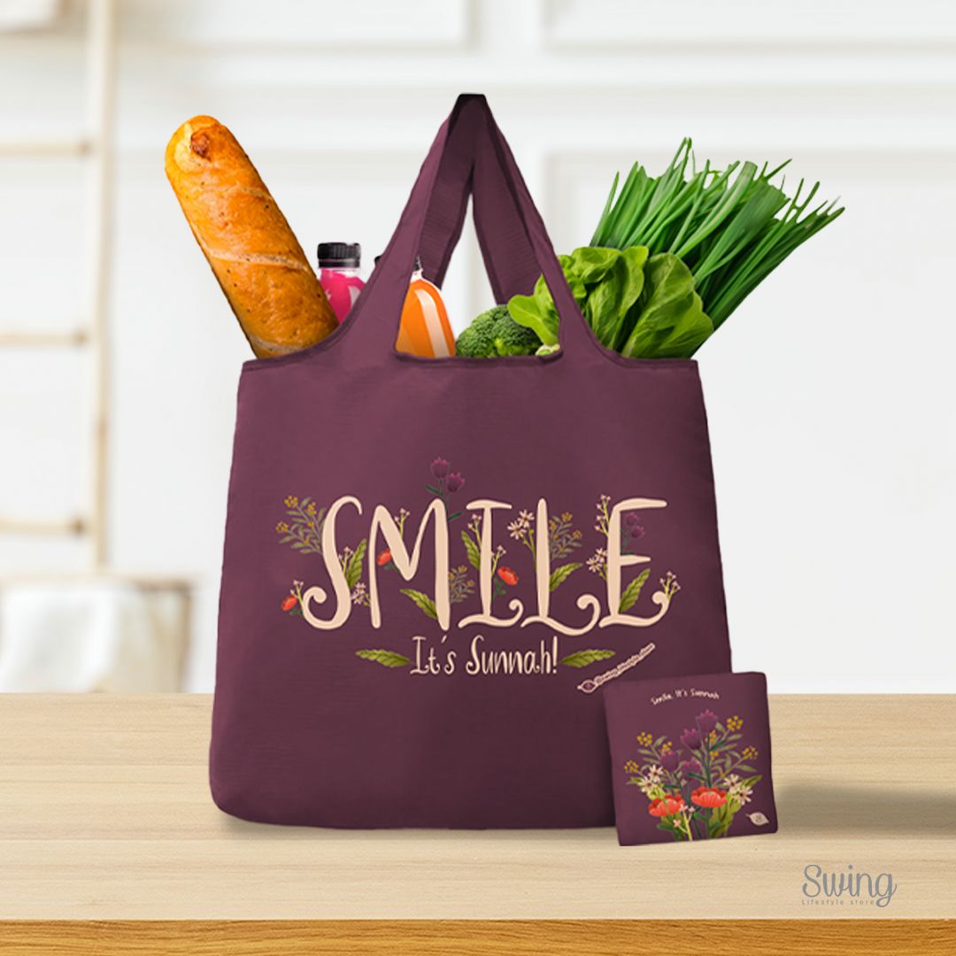 Compact Reusable Shopping Bag (3 Designs)