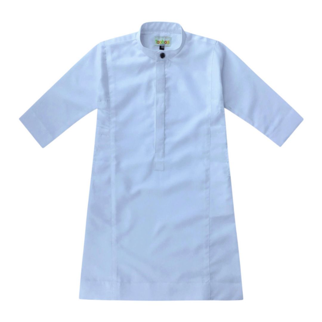 Toobaa Madinah White - Boys Jubah