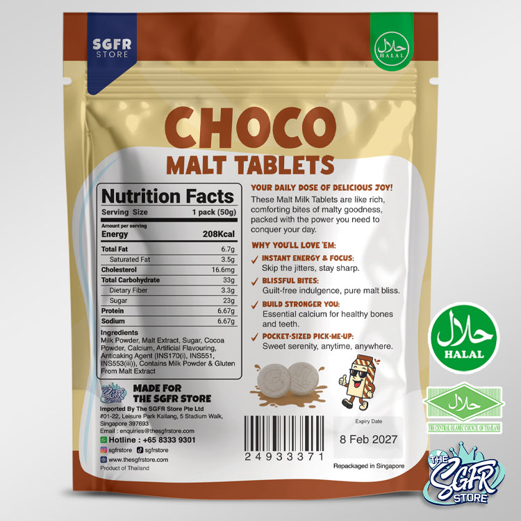 SGFR - Milk Tablets (50g) | 2 Flavours