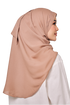 UMMA Sulam Mekar Ironless Chiffon Triangle Bawal