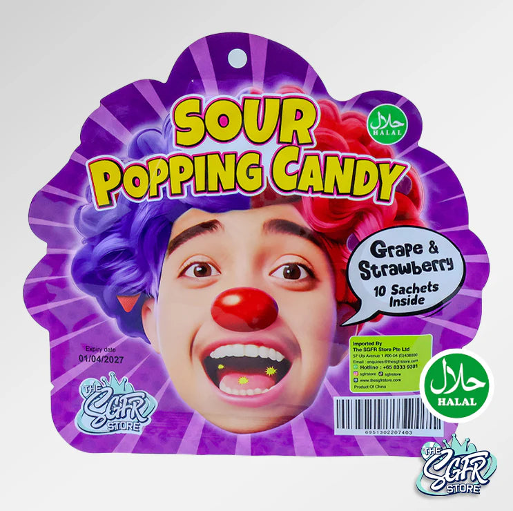 SGFR - Sour Popping Candy | 2 Flavour