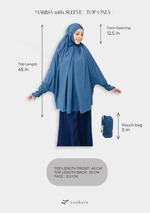 Zaahara Marisa Prayerwear (Top Only with Sleeve)