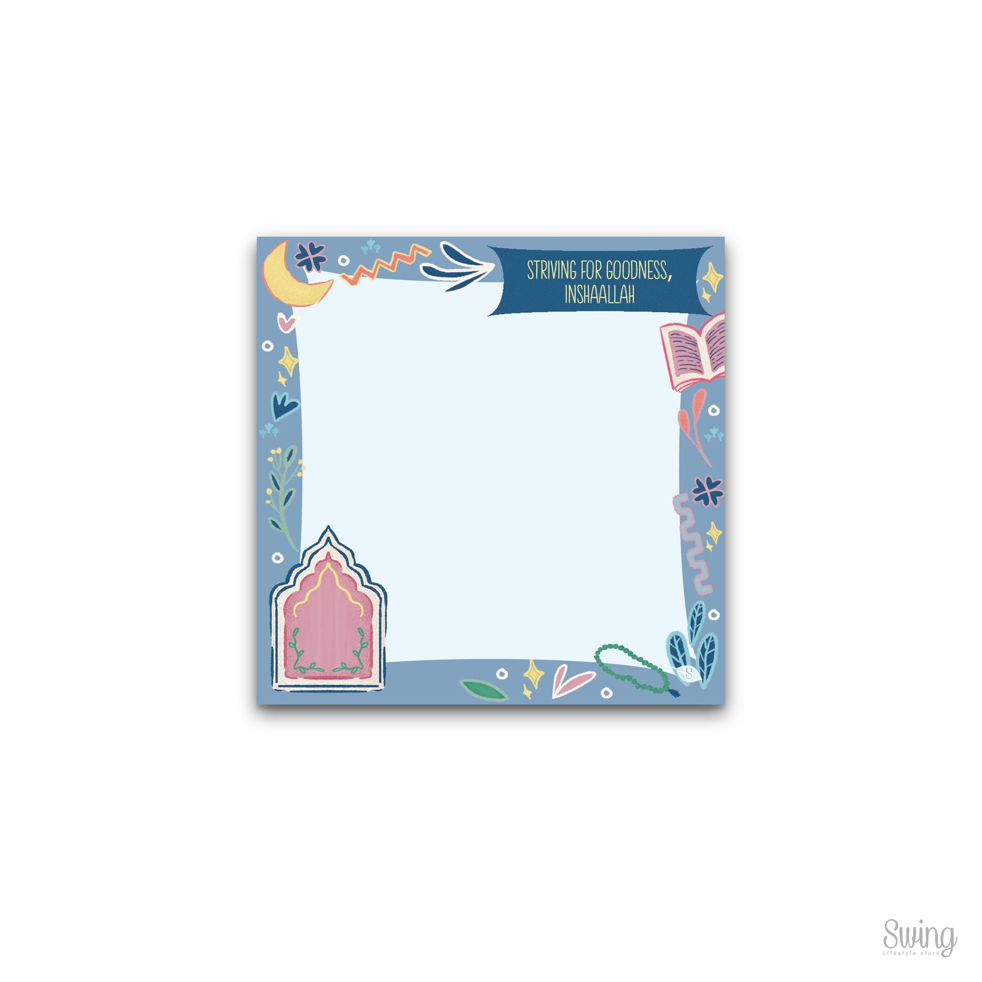 Swing Sticky Notepad