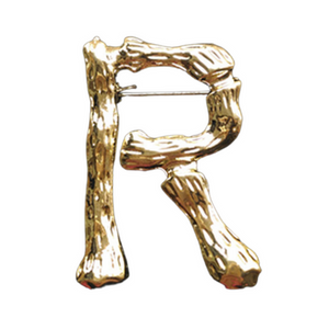 LadyN Alphabet Vintage Brooch (DC)