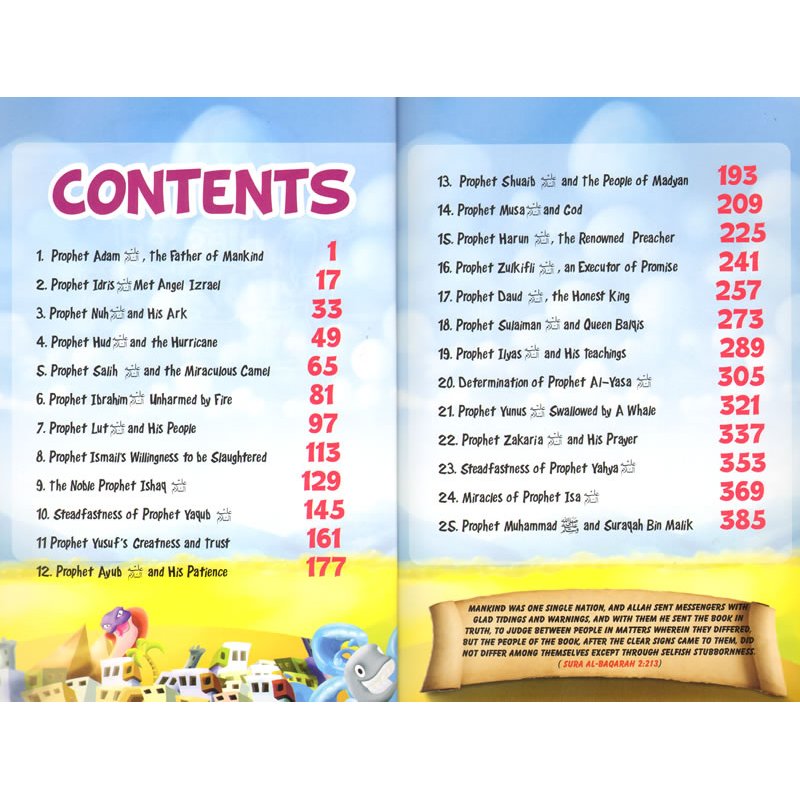 25 Blessed Prophets Storybook
