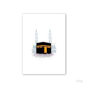 QL Kaabah Sketch  - A3