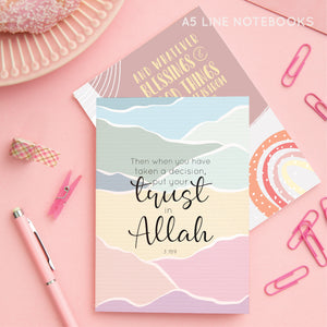 Islamic Notebook Trust in Allah