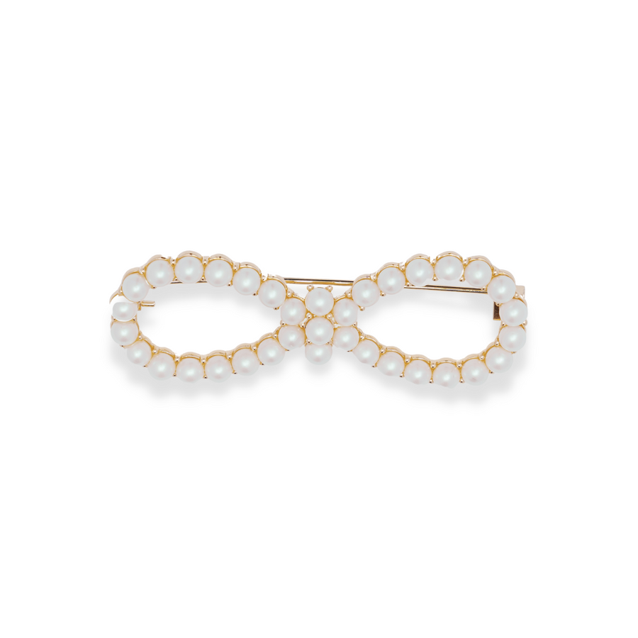 Cheap sales pearl brooches