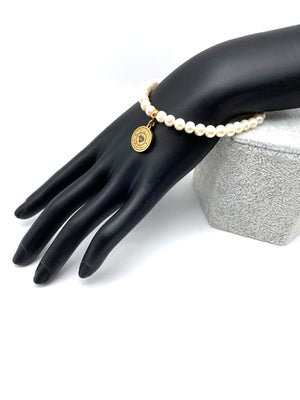 ٣٣ white freshwater pearls tasbih bracelet (3 Colours)
