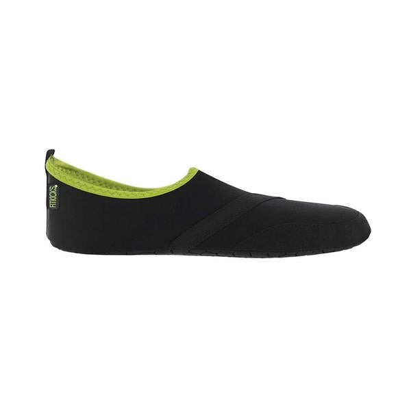 Fitkicks- Men : Black (with green lining)