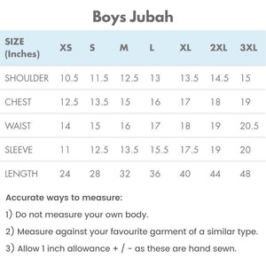 Toobaa Boys Jubah Pro-Linear – Space Grey (Thobe)