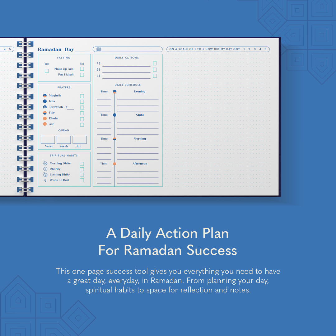 Ramadan Legacy - Daily Action Pad