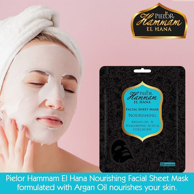 Pielor Hammam El Hana Facial Sheet Mask  25 ml Nourishing