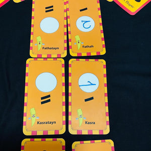 The Arabic Alphabet of Huruf Island Card Game