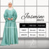 Jasmine Abaya (Free Size)