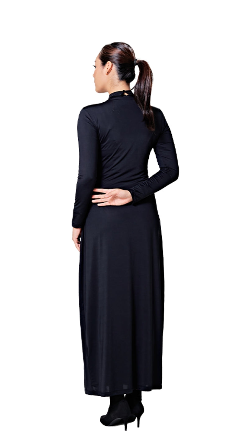 UMMA Inner Dress Turtleneck Long Sleeve in Black